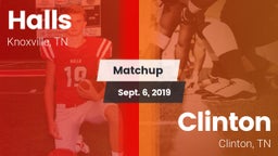 Matchup: Halls vs. Clinton  2019