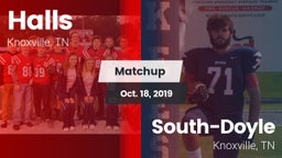 Matchup: Halls vs. South-Doyle  2019
