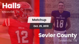 Matchup: Halls vs. Sevier County  2019