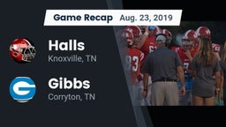 Recap: Halls  vs. Gibbs  2019
