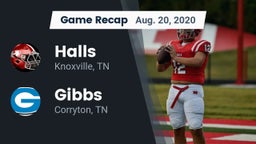 Recap: Halls  vs. Gibbs  2020