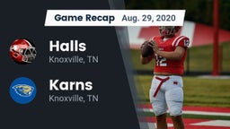 Recap: Halls  vs. Karns  2020