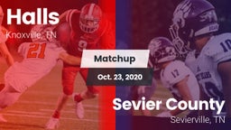 Matchup: Halls vs. Sevier County  2020