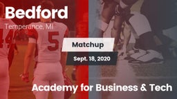 Matchup: Bedford vs. Academy for Business & Tech  2020