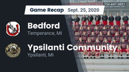 Recap: Bedford  vs. Ypsilanti Community  2020