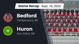 Recap: Bedford  vs. Huron  2022