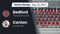 Recap: Bedford  vs. Canton  2023