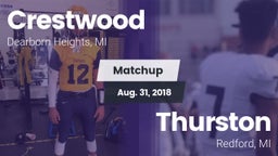 Matchup: Crestwood High vs. Thurston  2018