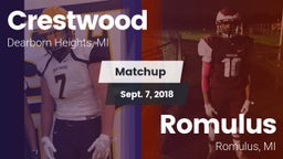 Matchup: Crestwood High vs. Romulus  2018