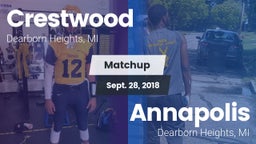 Matchup: Crestwood High vs. Annapolis  2018