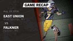 Recap: East Union  vs. Falkner  2016