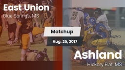 Matchup: East Union vs. Ashland  2017