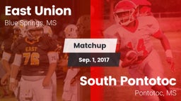 Matchup: East Union vs. South Pontotoc  2017
