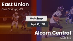 Matchup: East Union vs. Alcorn Central  2017