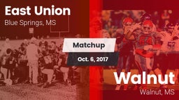 Matchup: East Union vs. Walnut  2017