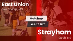 Matchup: East Union vs. Strayhorn  2017