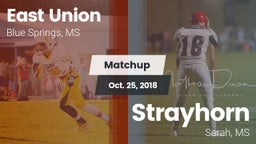 Matchup: East Union vs. Strayhorn  2018