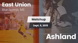 Matchup: East Union vs. Ashland 2019