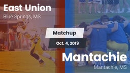 Matchup: East Union vs. Mantachie  2019