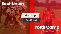 Matchup: East Union vs. Potts Camp  2019