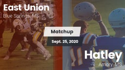 Matchup: East Union vs. Hatley  2020