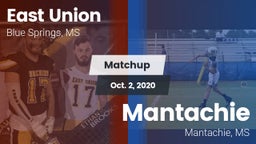 Matchup: East Union vs. Mantachie  2020