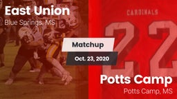 Matchup: East Union vs. Potts Camp  2020