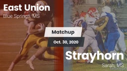 Matchup: East Union vs. Strayhorn  2020