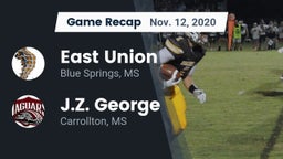 Recap: East Union  vs. J.Z. George  2020