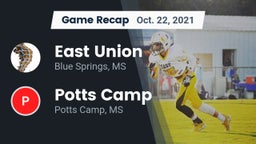 Recap: East Union  vs. Potts Camp  2021