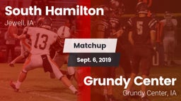 Matchup: South Hamilton vs. Grundy Center  2019