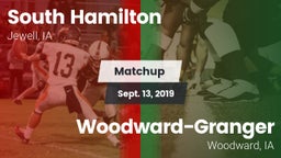 Matchup: South Hamilton vs. Woodward-Granger  2019