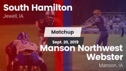 Matchup: South Hamilton vs. Manson Northwest Webster  2019