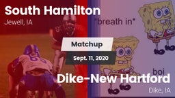 Matchup: South Hamilton vs. ****-New Hartford  2020