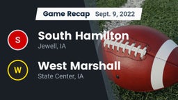 Recap: South Hamilton   vs. West Marshall  2022