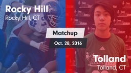 Matchup: Rocky Hill vs. Tolland  2016