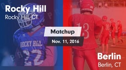Matchup: Rocky Hill vs. Berlin  2016