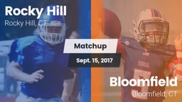 Matchup: Rocky Hill vs. Bloomfield  2017