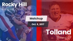 Matchup: Rocky Hill vs. Tolland  2017
