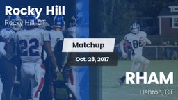 Matchup: Rocky Hill vs. RHAM  2017