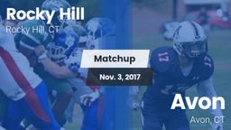 Matchup: Rocky Hill vs. Avon  2017