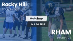 Matchup: Rocky Hill vs. RHAM  2018
