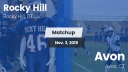 Matchup: Rocky Hill vs. Avon  2018