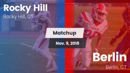 Matchup: Rocky Hill vs. Berlin  2018