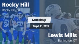 Matchup: Rocky Hill vs. Lewis Mills  2019