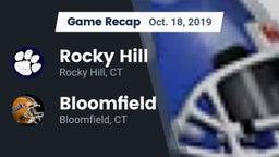 Recap: Rocky Hill  vs. Bloomfield  2019