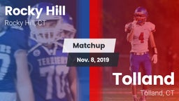 Matchup: Rocky Hill vs. Tolland  2019