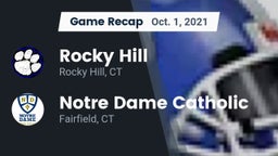 Recap: Rocky Hill  vs. Notre Dame Catholic  2021