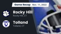 Recap: Rocky Hill  vs. Tolland  2022