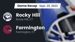 Recap: Rocky Hill  vs. Farmington  2023